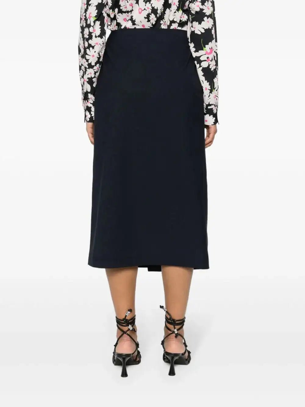 MSGM - Поли - Wrap Midi Skirt - Love|Labels