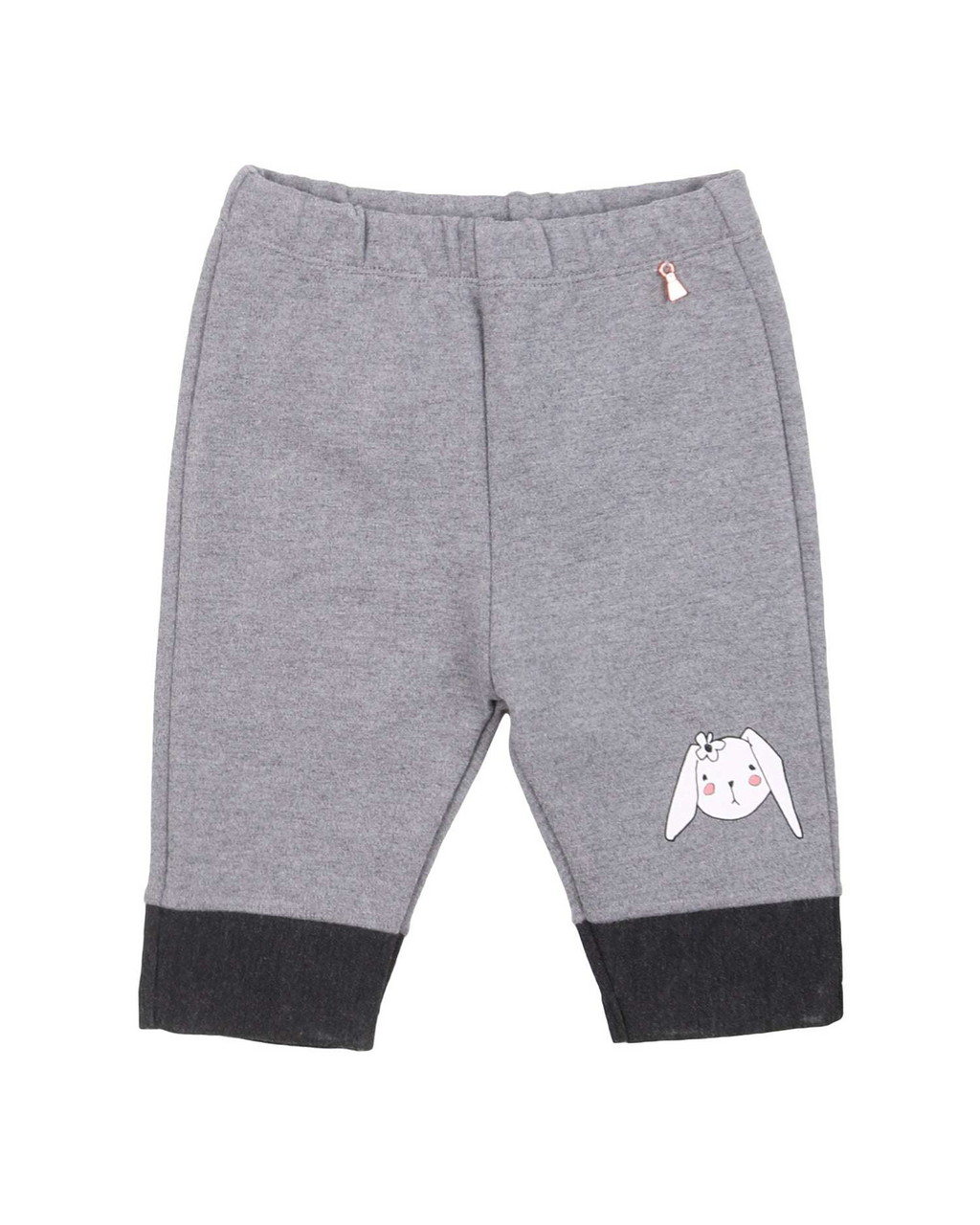 Grey Print Bunny Pants