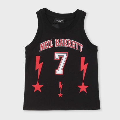 Neil Barrett Kids - Потници - Black 7 Top - Love|Labels