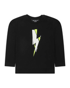 Black Fluo Flash T-shirt