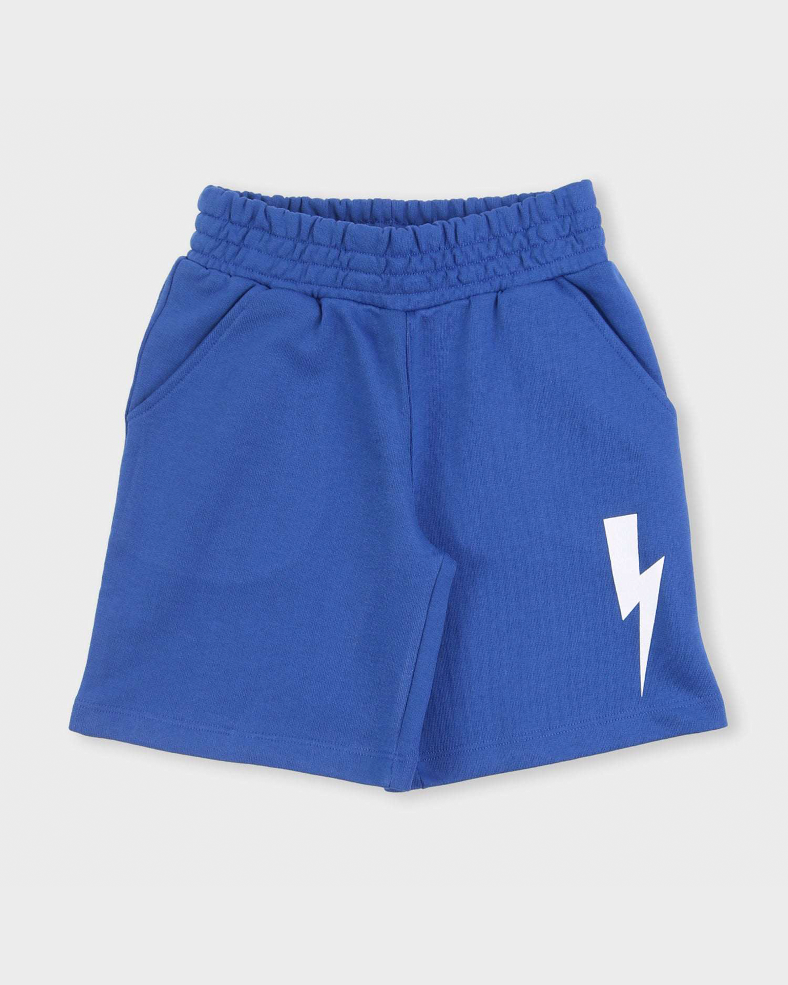 Blue Printed Shorts