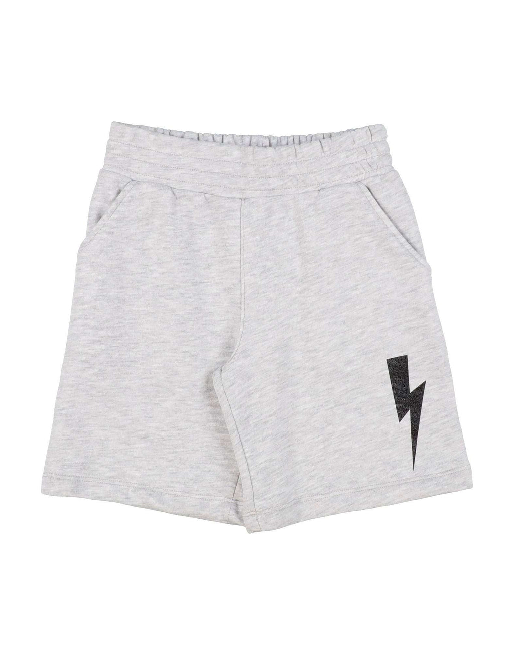 Neil Barrett Kids - Шорти - Grey Print Shorts - Love|Labels
