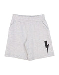 Neil Barrett Kids - Шорти - Grey Print Shorts - Love|Labels