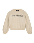 Beige Knitted Sweater