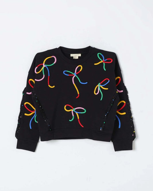 Black Bows Sweatshirt