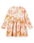 Pale Pink Horses Dress