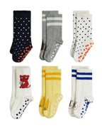 Kitten 6-pack Anti-Slip Socks