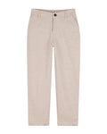 Felt-Effect Straight-Leg Trousers