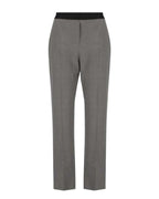 Straight Grey Trousers