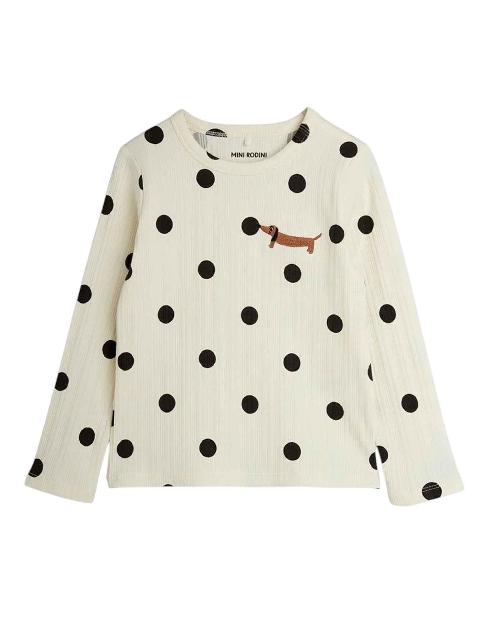 Dots Dog Long Sleeve Tee