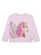 Rosa Unicorn T-Shirt