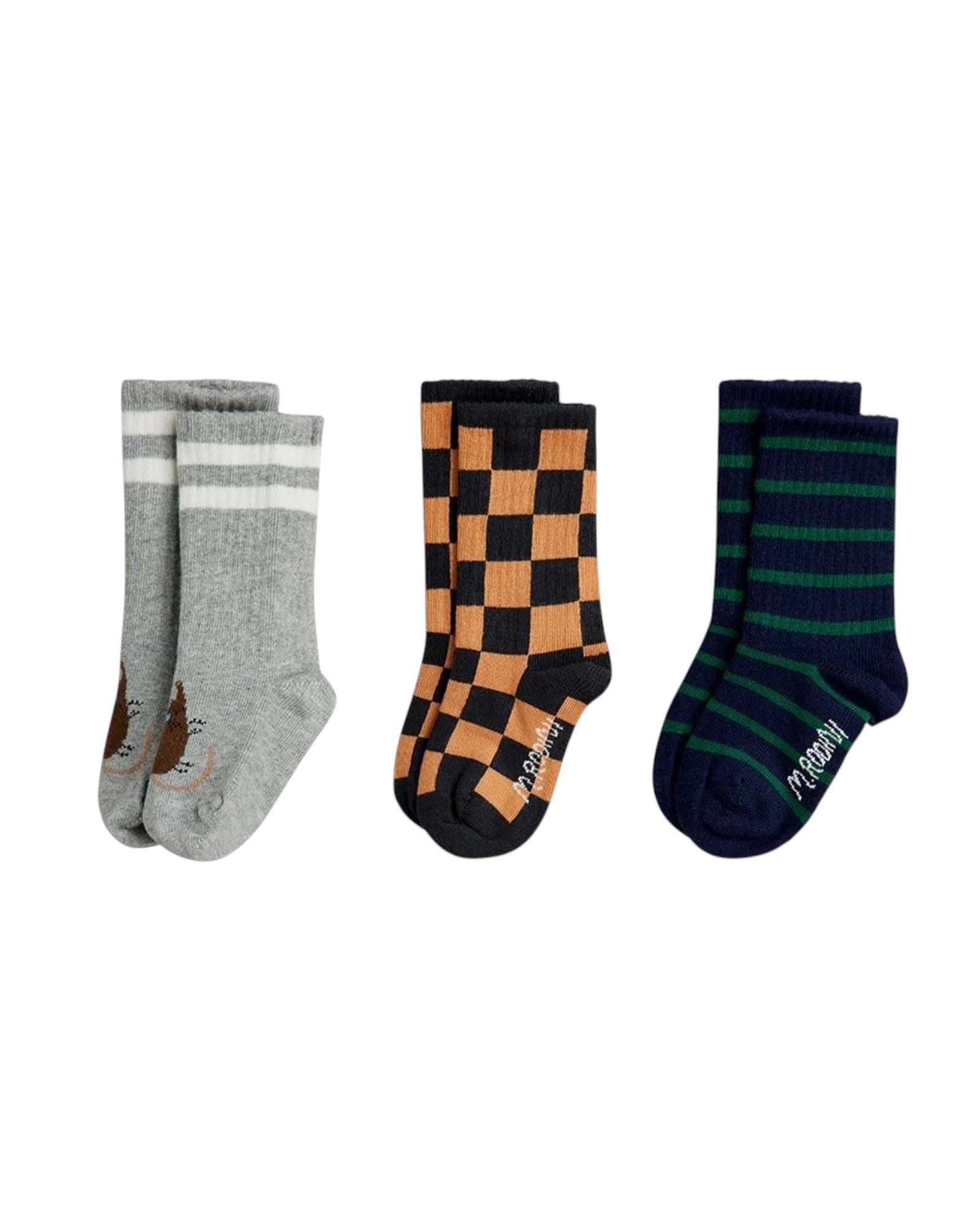 Chess Check 3-Pack Socks