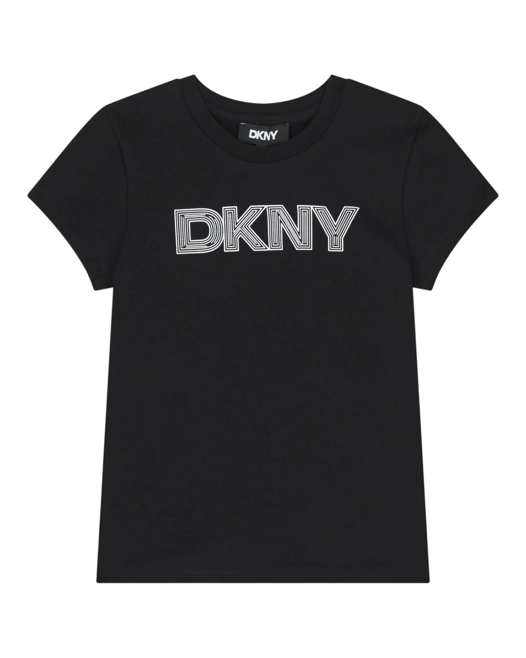Girls Black Logo T-Shirt