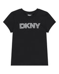 Girls Black Logo T-Shirt
