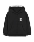 Hooded Zip Cardigan