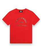 Logo Print Red T-Shirt
