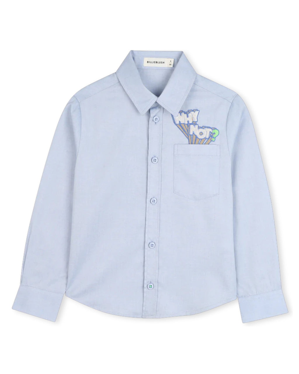 Cotton Light Blue Shirt