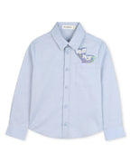 Cotton Light Blue Shirt
