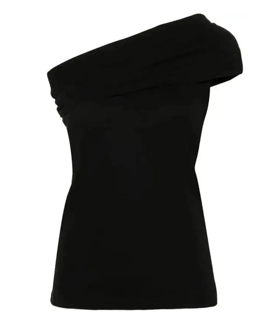 Black One Shoulder Top
