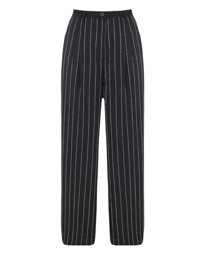 Black Crystals Trousers