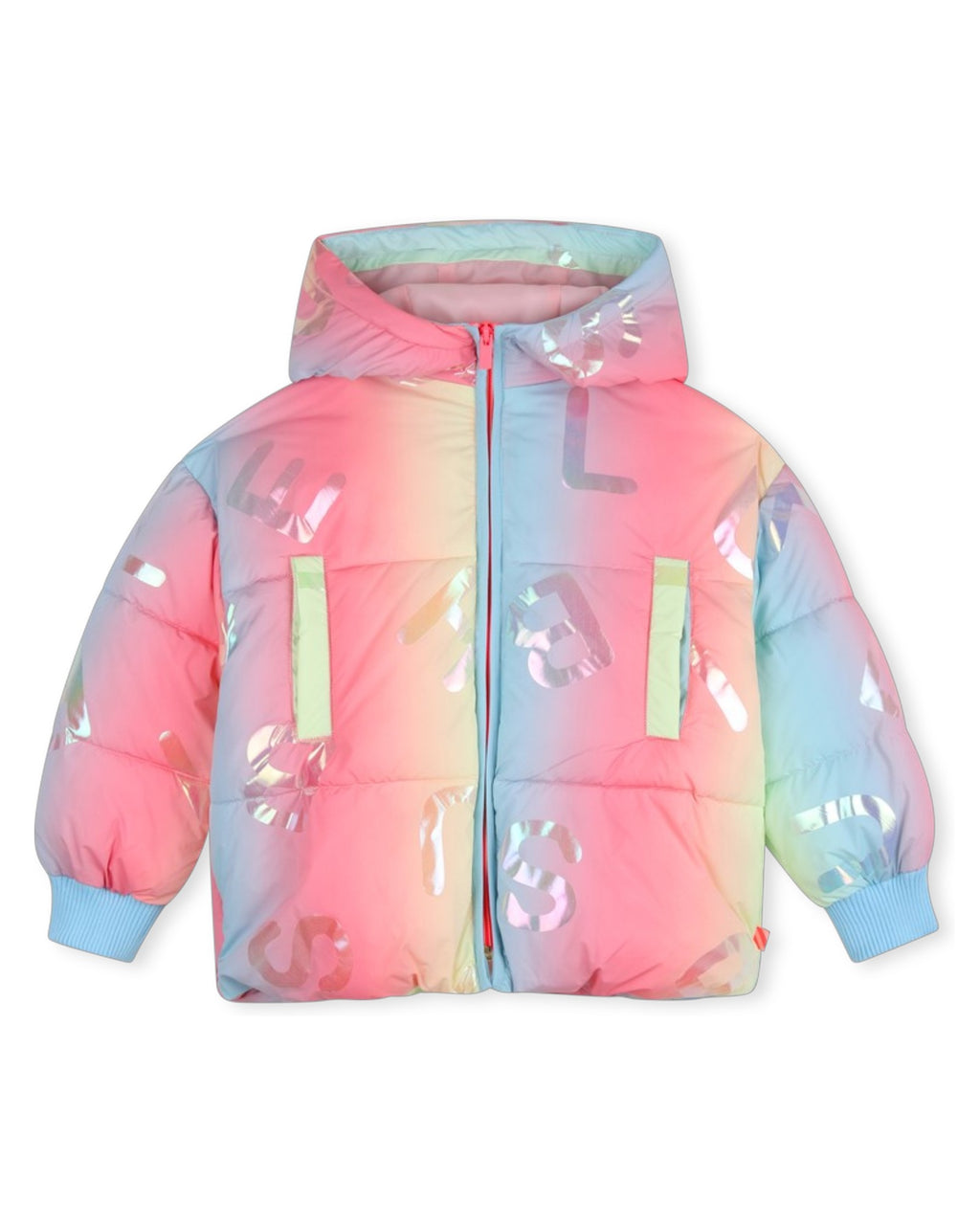Multicolored Hooded Jacket