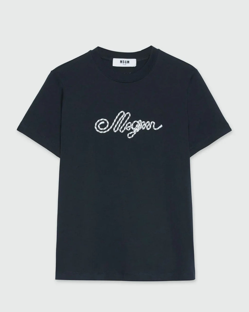 Rope Logo Black T-Shirt