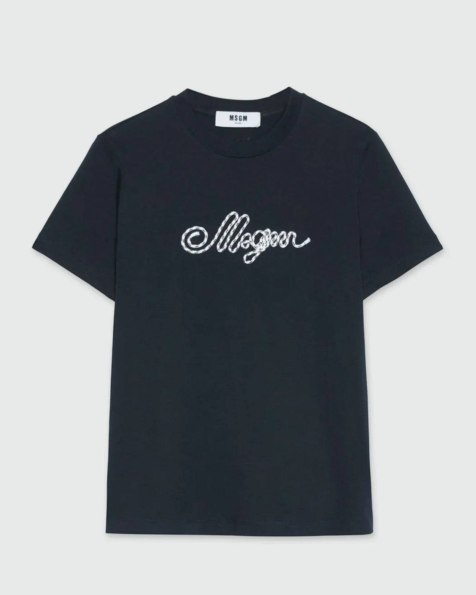 Rope Logo Black T-Shirt
