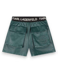 Faux Leather Shorts