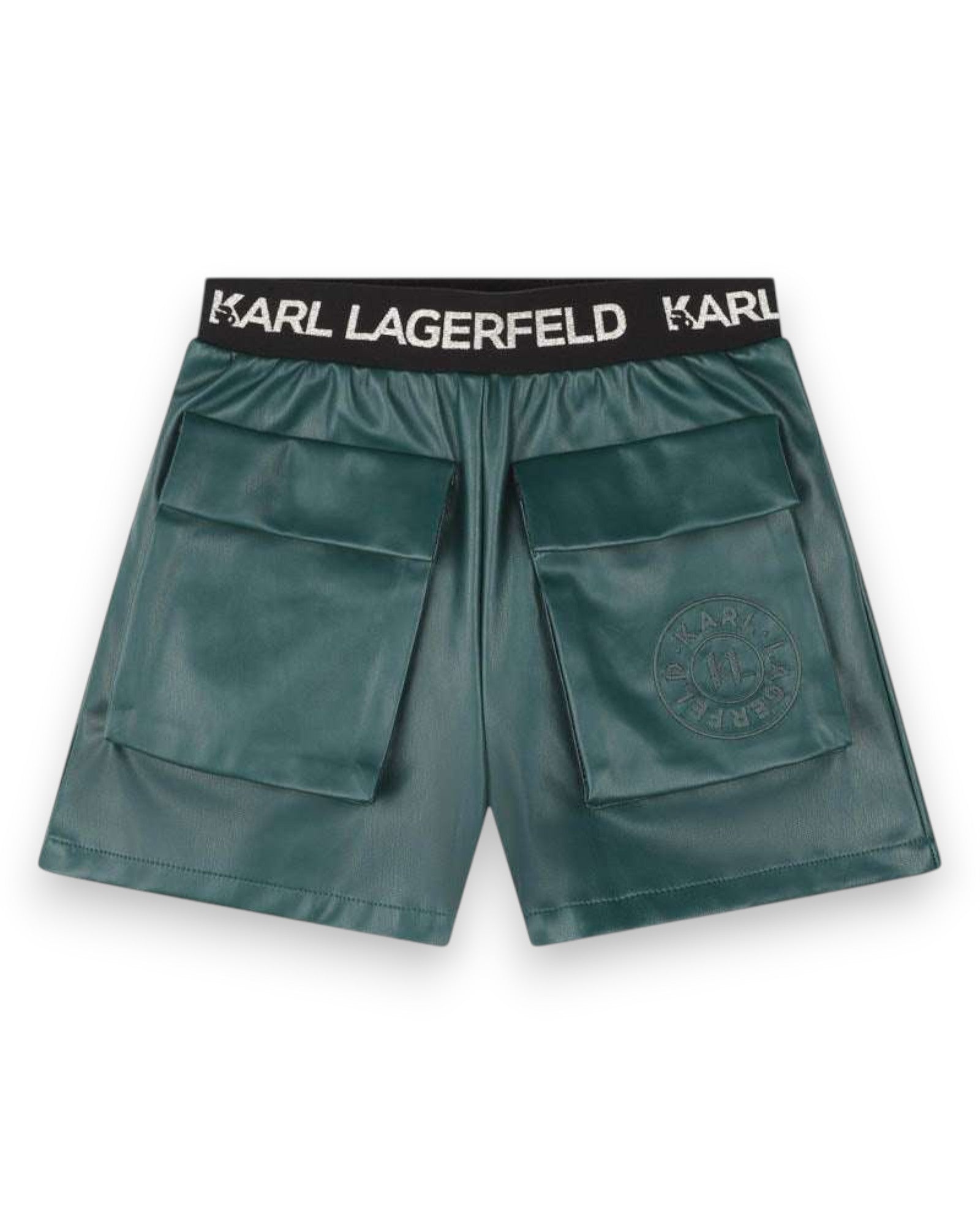 Faux Leather Shorts
