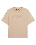 Short-Sleeved Beige T-Shirt