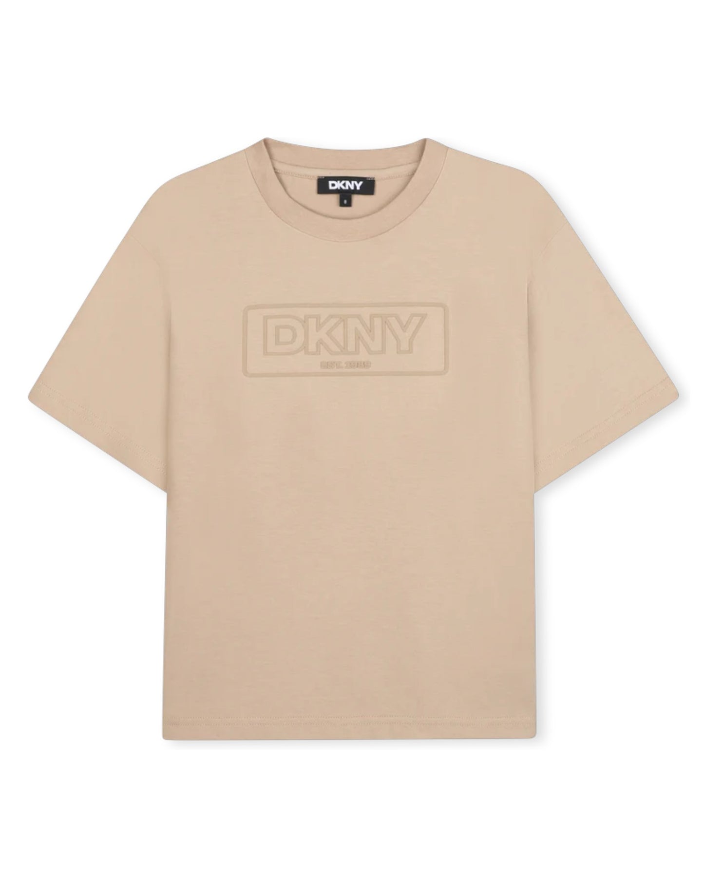 Short-Sleeved Beige T-Shirt