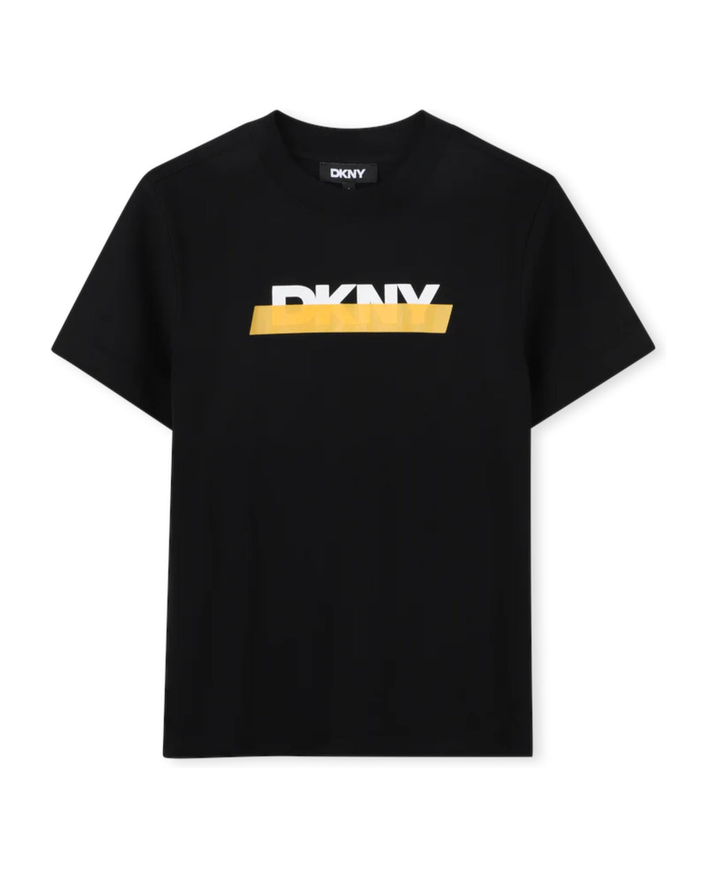 Black Yellow Logo T-Shirt