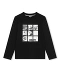 Long-Sleeved Cotton T-Shirt