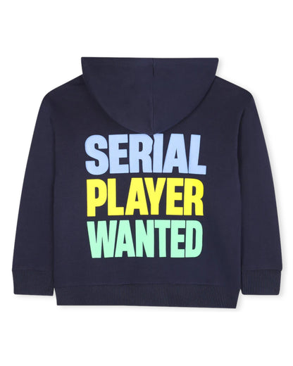 Dark Blue Boys Hoodie