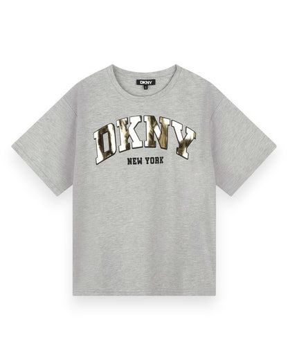 Grey Gold Logo T-Shirt