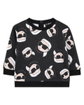 Karlito Print Black Sweatshirt