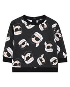 Karlito Print Black Sweatshirt
