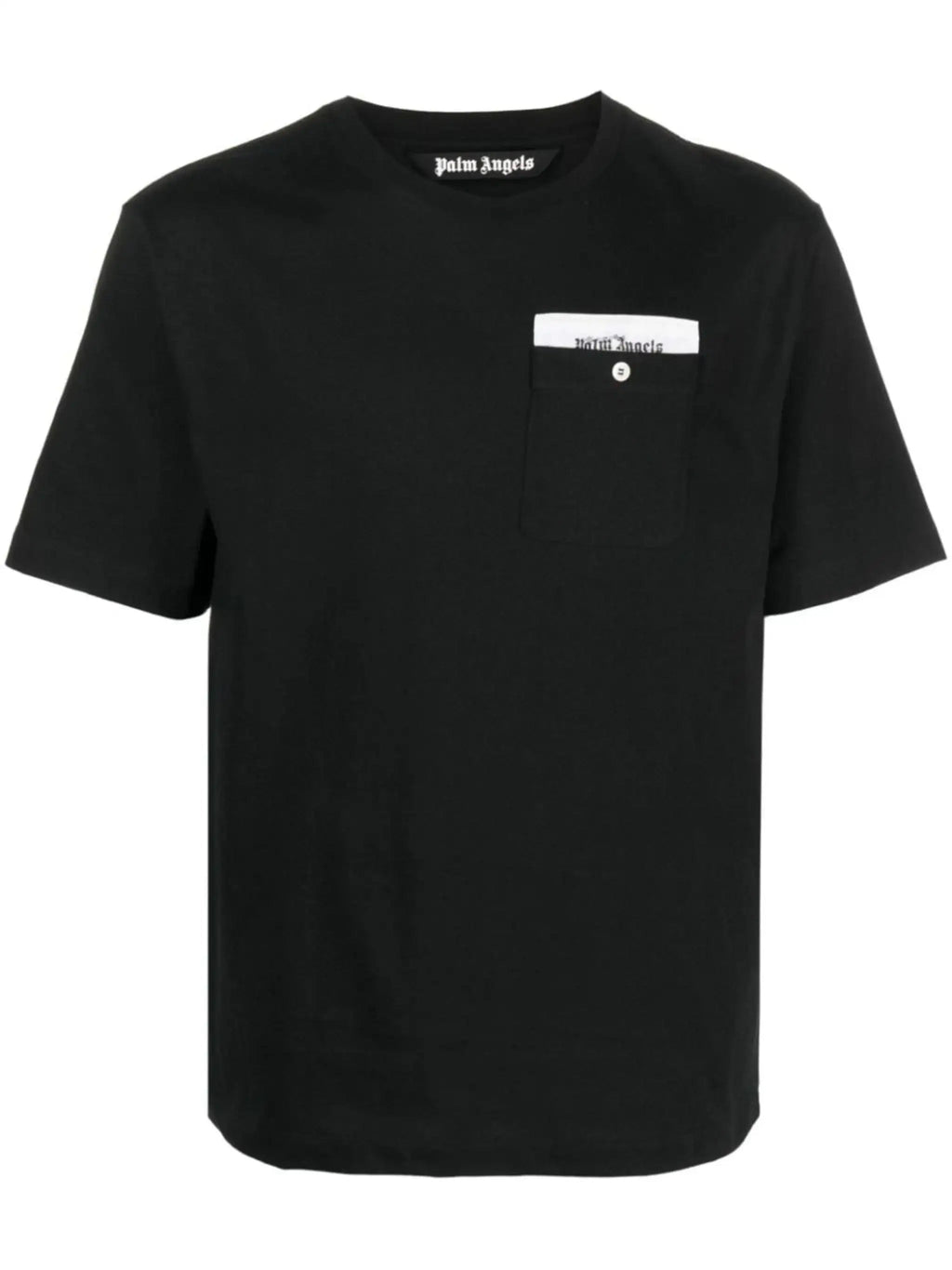 Palm Angels - Тениски - Logo - Tape Cotton T-shirt - Love|Labels