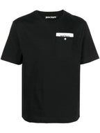 Palm Angels - Тениски - Logo - Tape Cotton T-shirt - Love|Labels