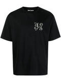 Palm Angels - Тениски - PA Logo - Embroidered T-shirt - Love|Labels