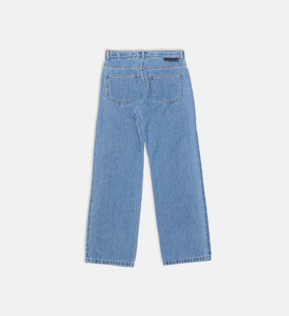 Straight Leg Denim Pants