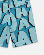 Stella McCARTNEY Kids - Шорти - Aloha Lettering Shorts - Love|Labels