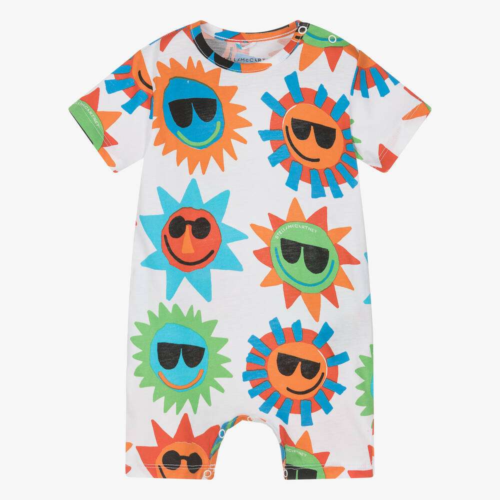 Stella McCARTNEY Kids - Ромпери - Baby Boys Sun Shortie - Love|Labels