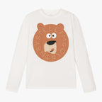 Stella McCARTNEY Kids - Блузи - Bear Organic Cotton Top - Love|Labels