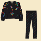 Stella McCARTNEY Kids - Блузи - Black Bows Sweatshirt - Love|Labels