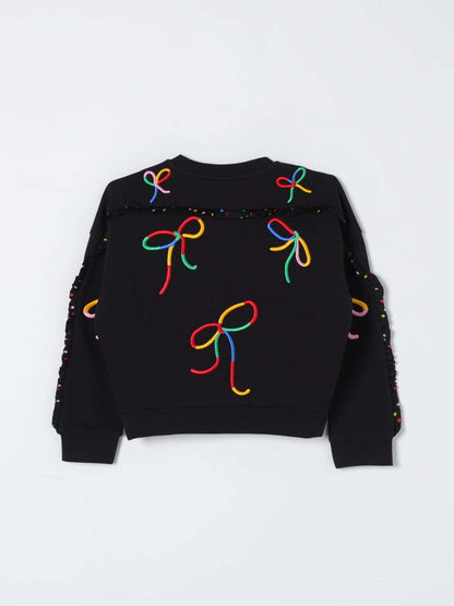Stella McCARTNEY Kids - Блузи - Black Bows Sweatshirt - Love|Labels