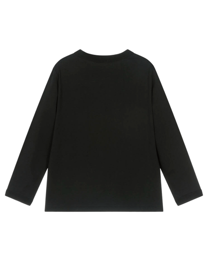 Stella McCARTNEY Kids - Блузи - Black Chicken Logo T-Shirt - Love|Labels