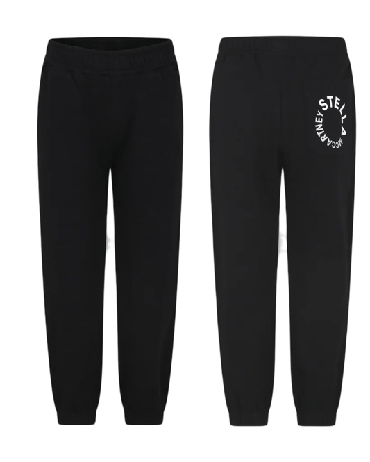 Stella McCARTNEY Kids - Панталони - Black Circle Joggers - Love|Labels