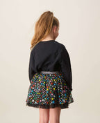 Stella McCARTNEY Kids - Блузи - Black Circle Logo Sweatshirt - Love|Labels