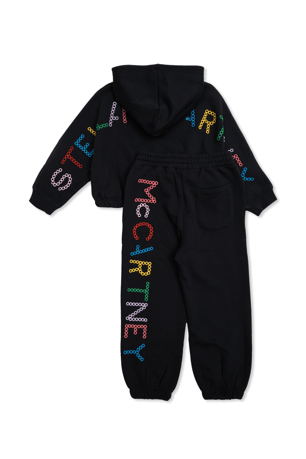 Stella McCARTNEY Kids - Комплекти - Black Color Logo Tracksuit - Love|Labels